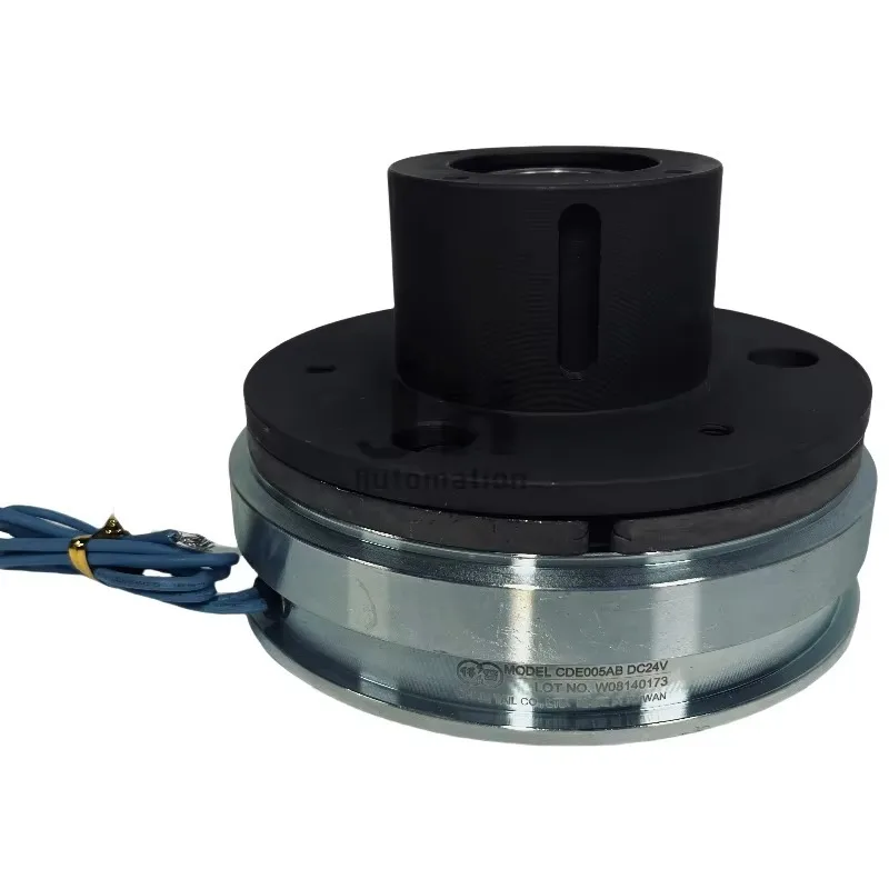 DC24V 25W Inner Bearing Electromagnetic Clutch with Bearing Plating Hub CE2005AA Shaft Hole 25mm