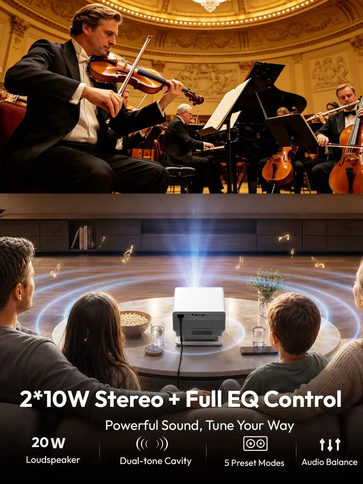 Offizieller Netflix XGODY 4K-Projektor 1200 ANSI Whale TV Autofokus 6D Trapezkorrektur Native 1080P 4K WiFi 2G+16G Smart Android Video Heimkino Gaming Business-Projektoren