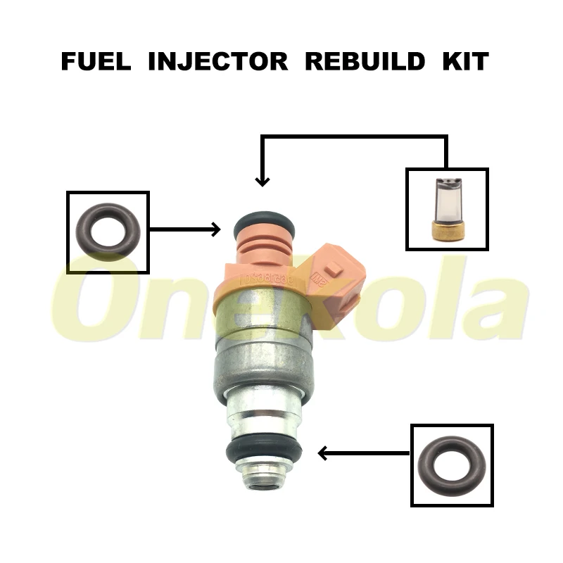 

Комплект для ремонта топливного инжектора, фильтры Orings, уплотнительные кольца для INJ577 для Chevrolet Матиз Спарк 2004-2006 96518620