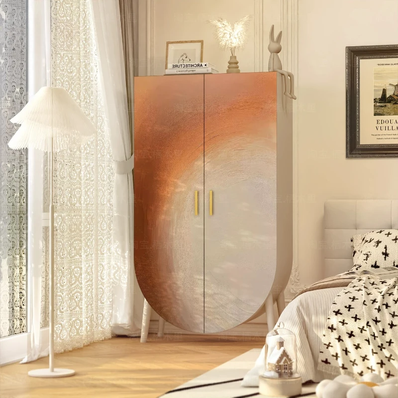 European White Wardrobes Hanging Clothes Customized Hotel Wooden Cupboard Clothes Space Saving Armarios De Ropa Furniture Home