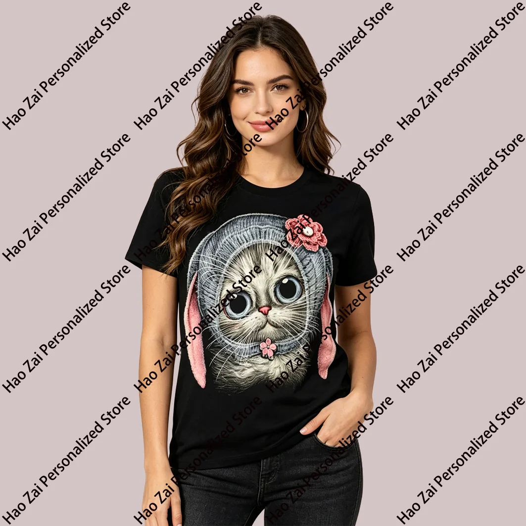 New Summer Collection: Relaxed-Fit Versatile Round-Neck T-Shirts for Kids and Adults  Couple Sets and Family Matching Outfits