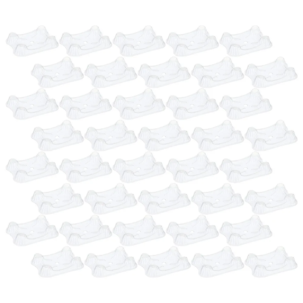 50 個スイカスタンドサポート透明プラスチックメロンガーデンホルダー便利な成長植物メロンガーデンサポート