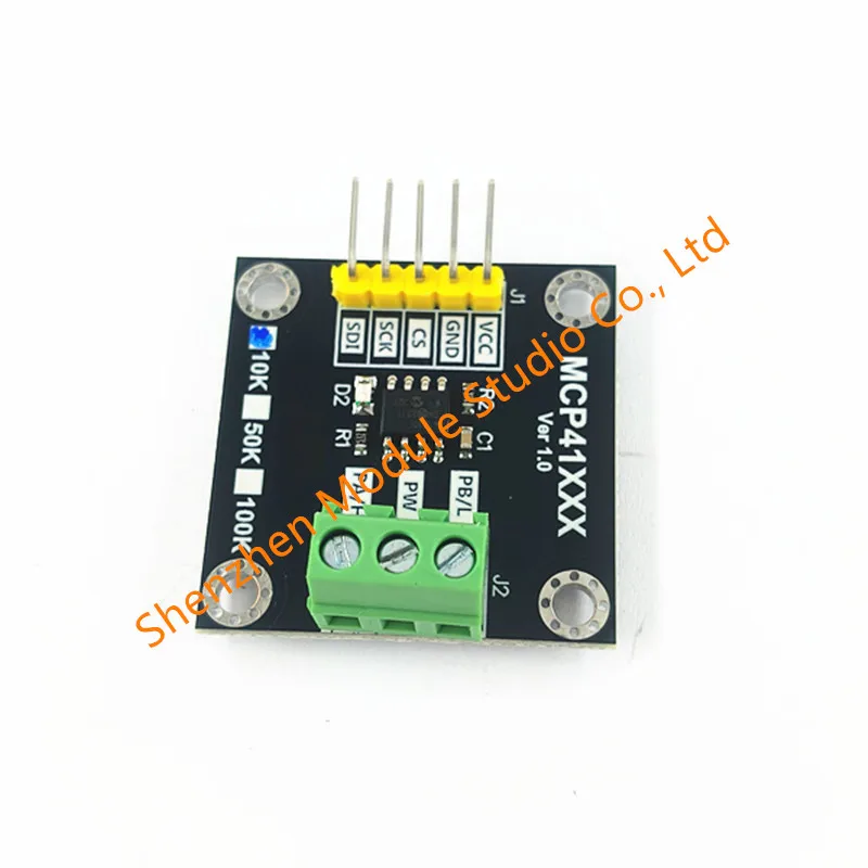 1 SZT. 3 SZT. Moduł Potencjometru Cyfrowego MCP41010 10K/50K/100K MCP41050 MCP41100 - Komponent Elektroniczny — zdjęcie produktu 3