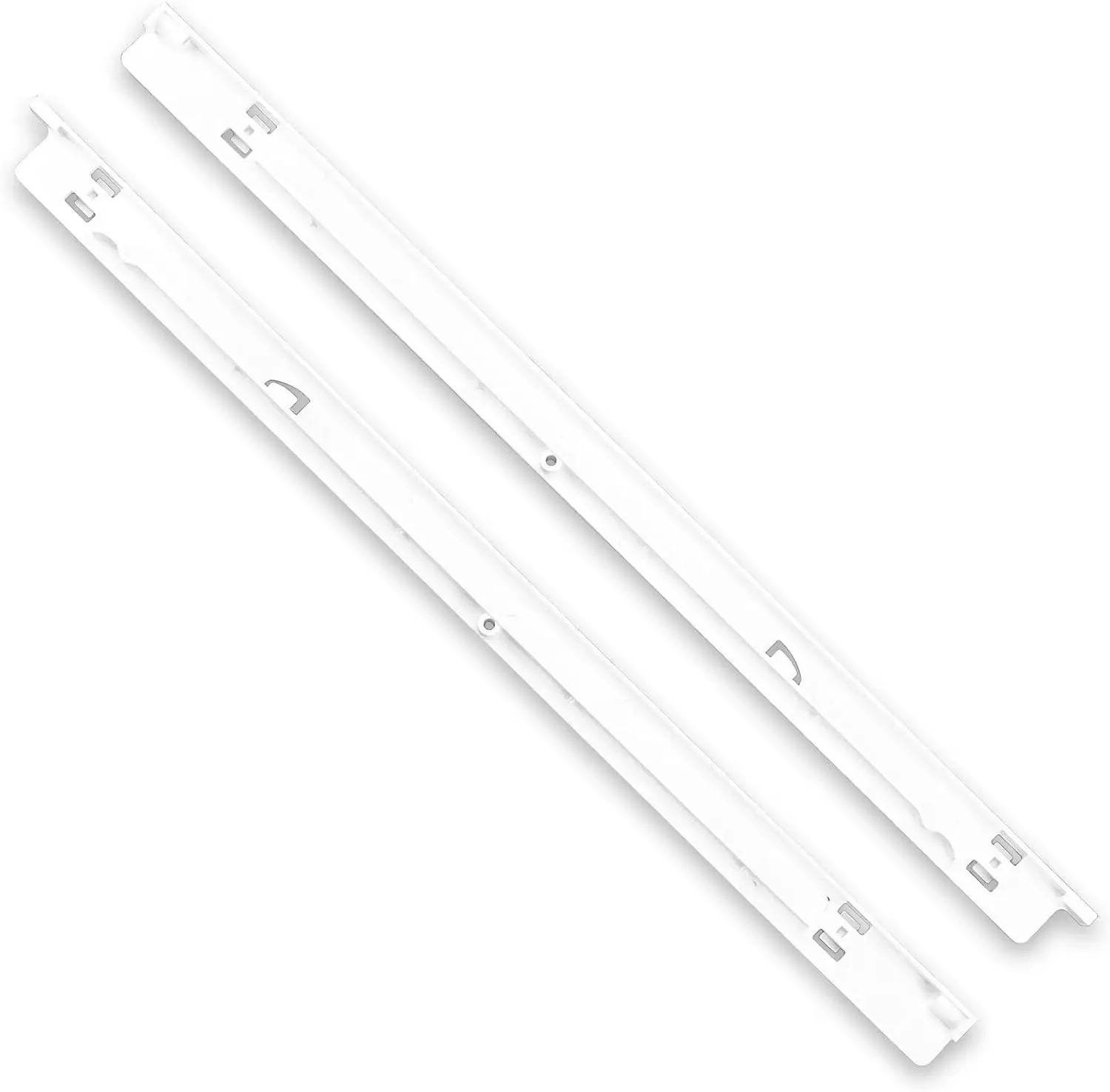 

Refrigerator Pan Hangers Replacement Left 240530601 & Right 240530701, Drawer Slide Support Rail for Frigidaire Kenmore