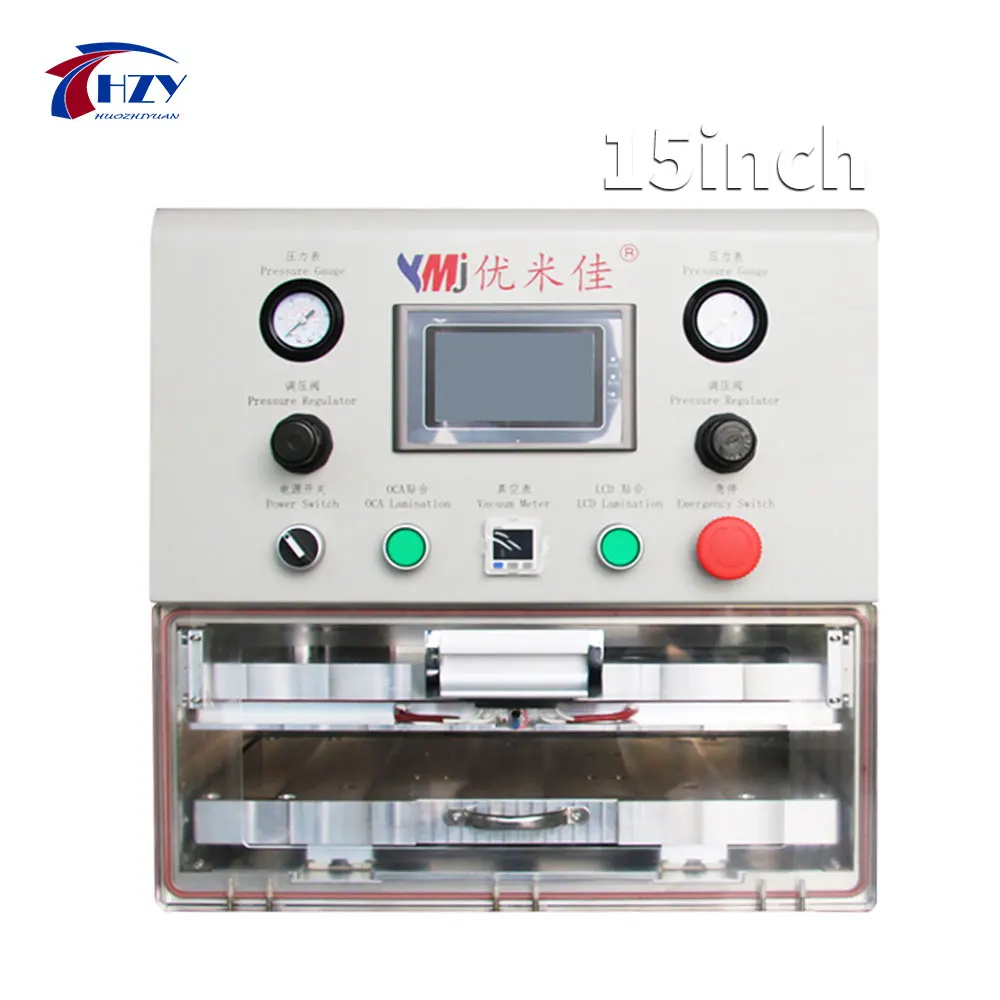 2026 New OCA Laminating Machine 15 Inches Screen Laminate Machine for Tablet Edge Screen LCD Repair YMJ-TTH-200
