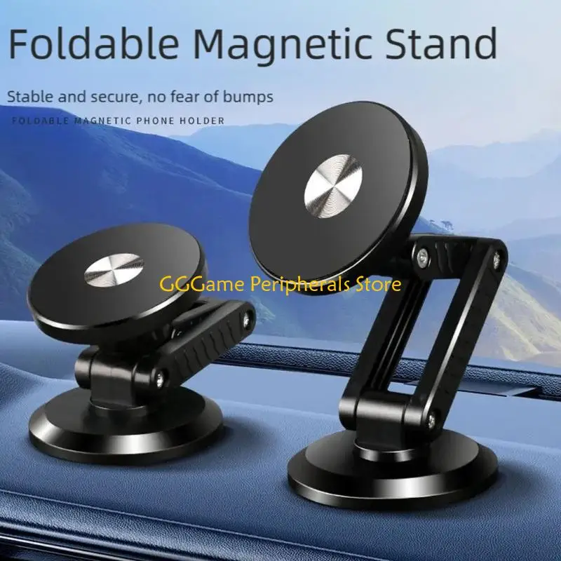 U55B Tool Easy Dashboards selbstklebender magnetischer Telefonhalter, faltbare Autohalterung, universell