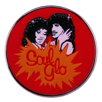SOUL GLO Hair Product 80s Movie Enamel Pin Vintage Ad Brooch Badge Backpack Decoration Jewelry