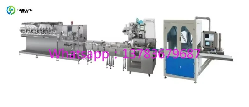 Customized Wet Wipe Making Machine for Baby Wipes Wet Towel Wet Tissue Flushable Wipes Manufacturing Packing Production 12 Line