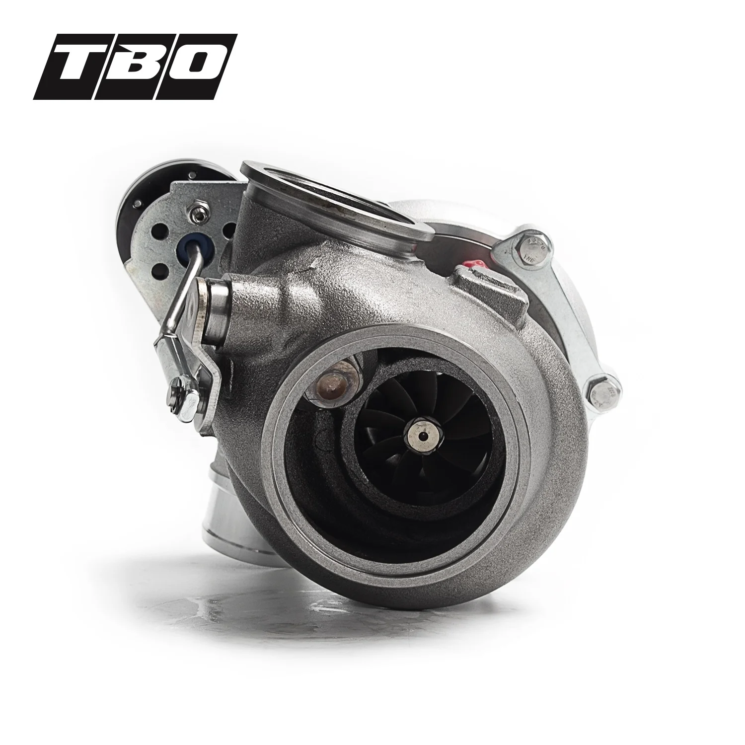 TBO G25-660 Ball Bearing Turbo Standard Rotation Internal Wastegate Dual V-band A/R .72