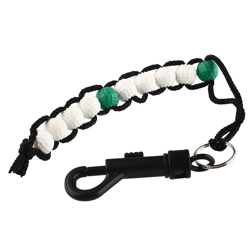 Womens Golf Counter Golf Score Golfing Scoring Keeper Counters Mini Chain Bead Golfs Ladies Beaded Scorer Balls Outdoor