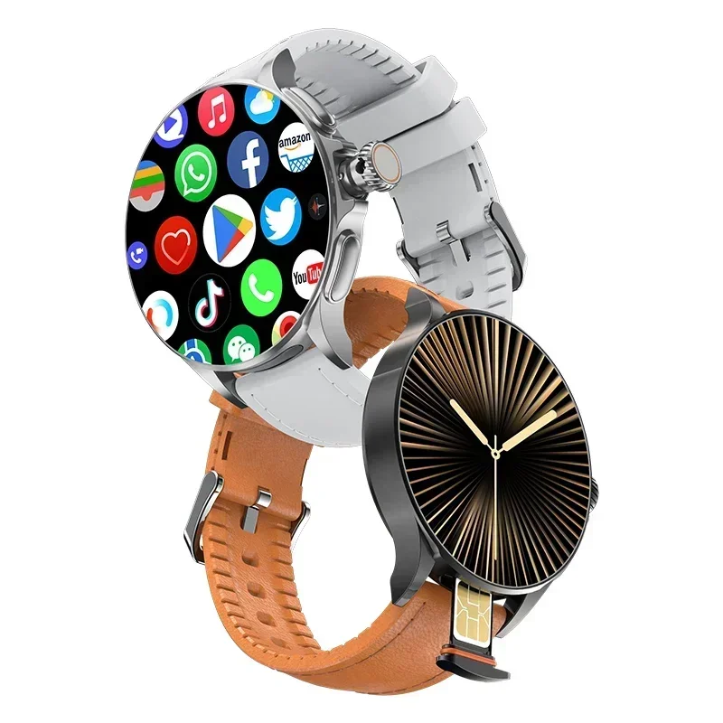 GT200 Android Smartwatch 1.95inch Amoled Screen 750*750 Screen 4GB+32GB GPS WIFI Video Call 8MP Camera Smartwatch 4G SIM view 6