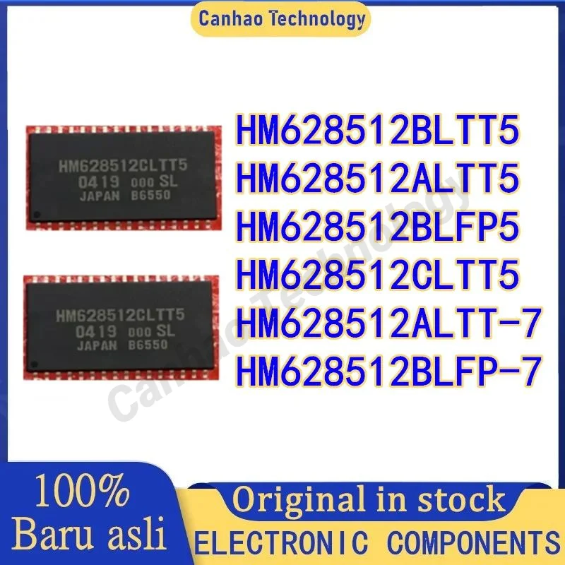 

10PCS HM628512BLTT5 HM628512ALTT5 HM628512BLFP5 HM628512CLTT5 HM628512ALTT-7 HM628512BLFP-7 IC Chip in stock