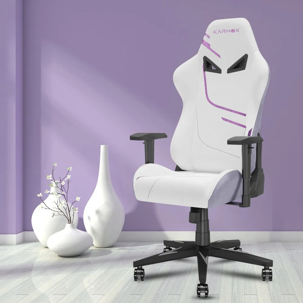 2024 New Ergonomic Computer Game Chair with Lumbar Support and Adjustable Headrest Pillow