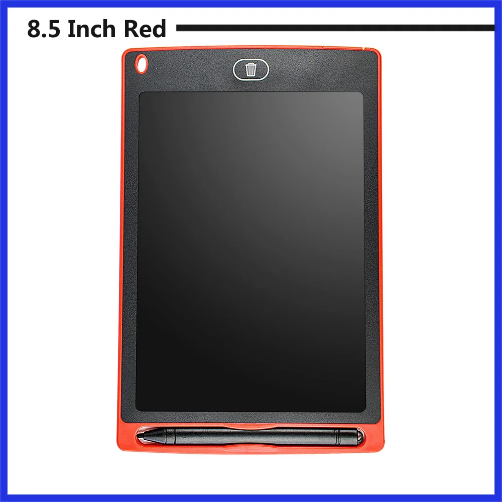 ألعاب للأطفال 8.5 بوصة لوحة رسم إلكترونية شاشة LCD للكتابة على الرسومات الرقمية وأقراص الكتابة اليدوية الإلكترونية #4