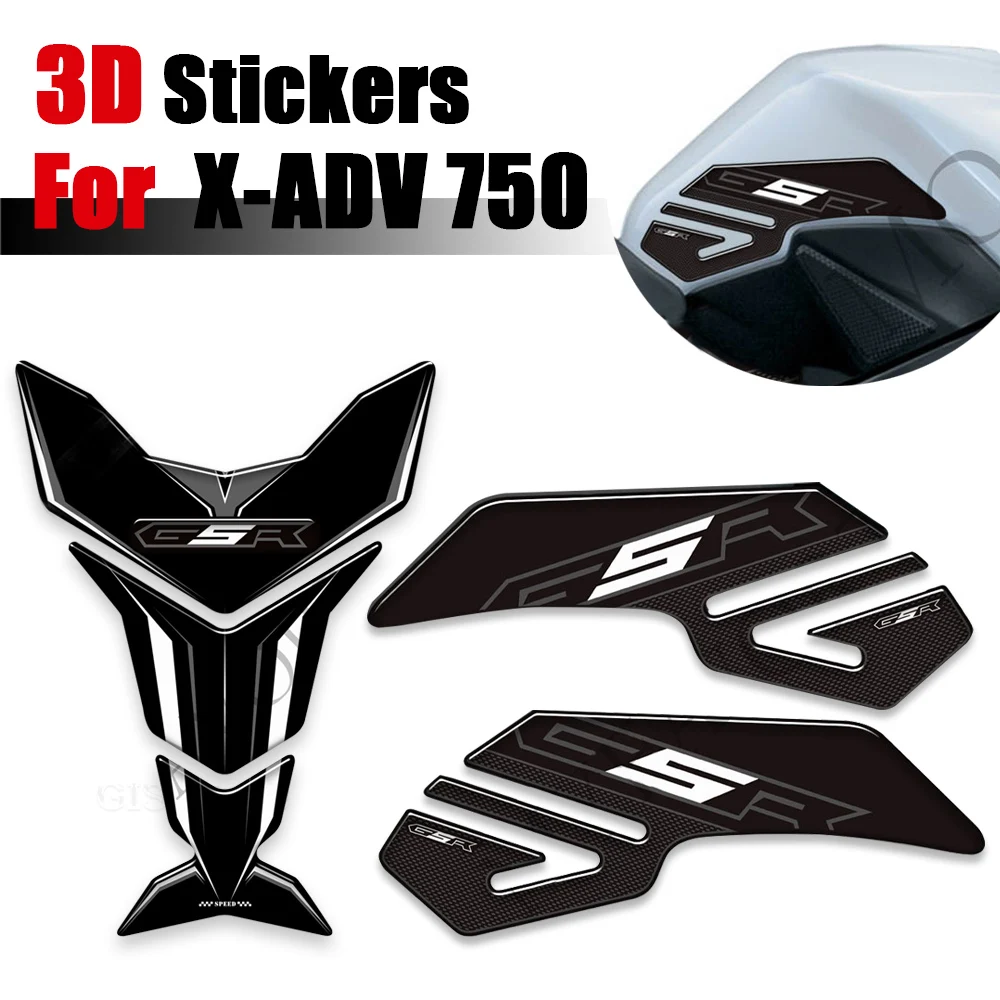 

GSR250 GSR400 GSR600 GSR750 GSR1000 Motorcycle 3D Stickers Tank Pad Protector Decals For Suzuki GSR 250 400 600 750 1000