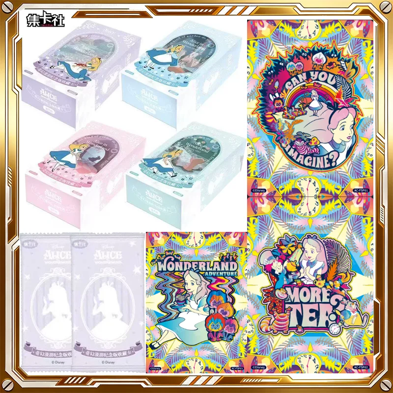 Card.fun Alice in Wonderland Card Fairy Tales Series Hobby Genuine Trading Cards Game Toy Holiday Birthday Gifts for Woman