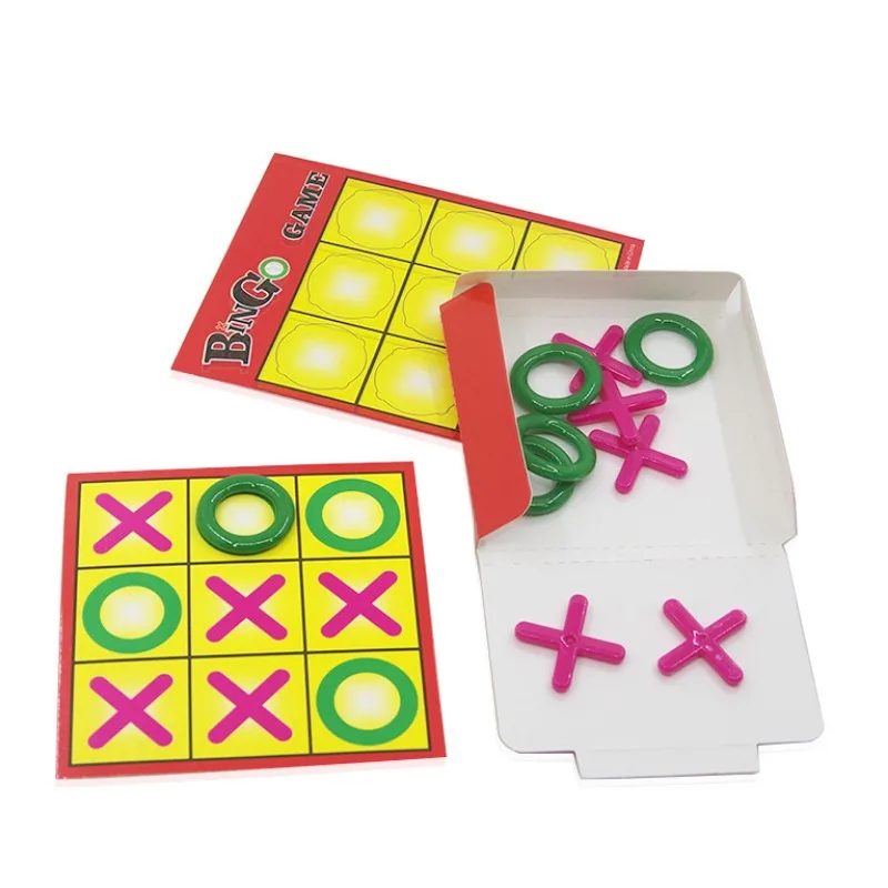 Mini Tic Tac Toe Pro By Bond Lee - Magic Tricks Card Magic Props Mentalism Magia Close Up Street Magic Tool Magie Games Funny
