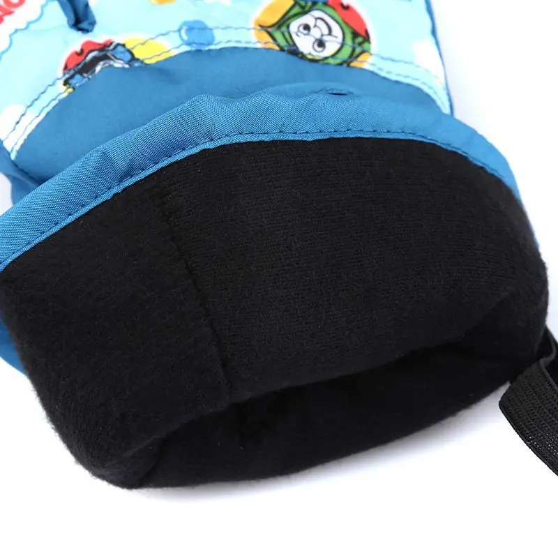 Guantes cálidos impermeables para niños y niñas, manoplas profesionales de esquí, nieve, a prueba de viento, esquí, Snowboard, 3-7 años, Invierno