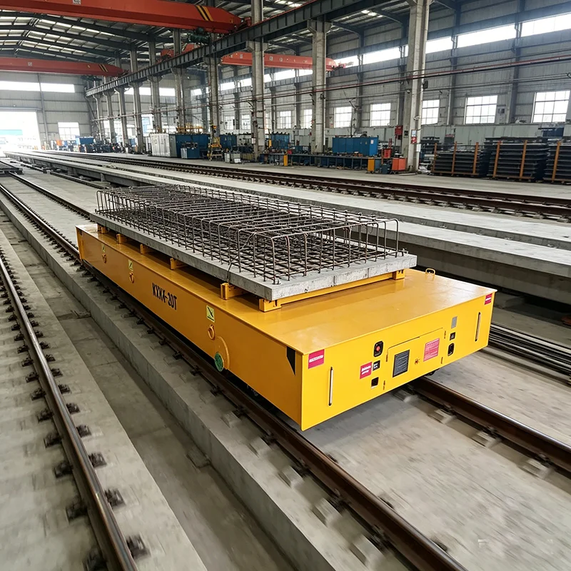 Customized 30Ton Lithium Battery Rail-Free Steel Strip Transfer Cart Wireless Remote Operated Factory Workshop Logistics