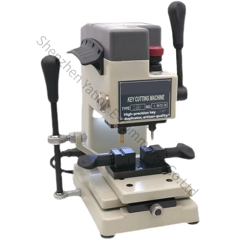 D30 Vertical Key Duplicating Machine Key Copying Machine, Slot Milling & Punching Lock Blank Cutting Machine