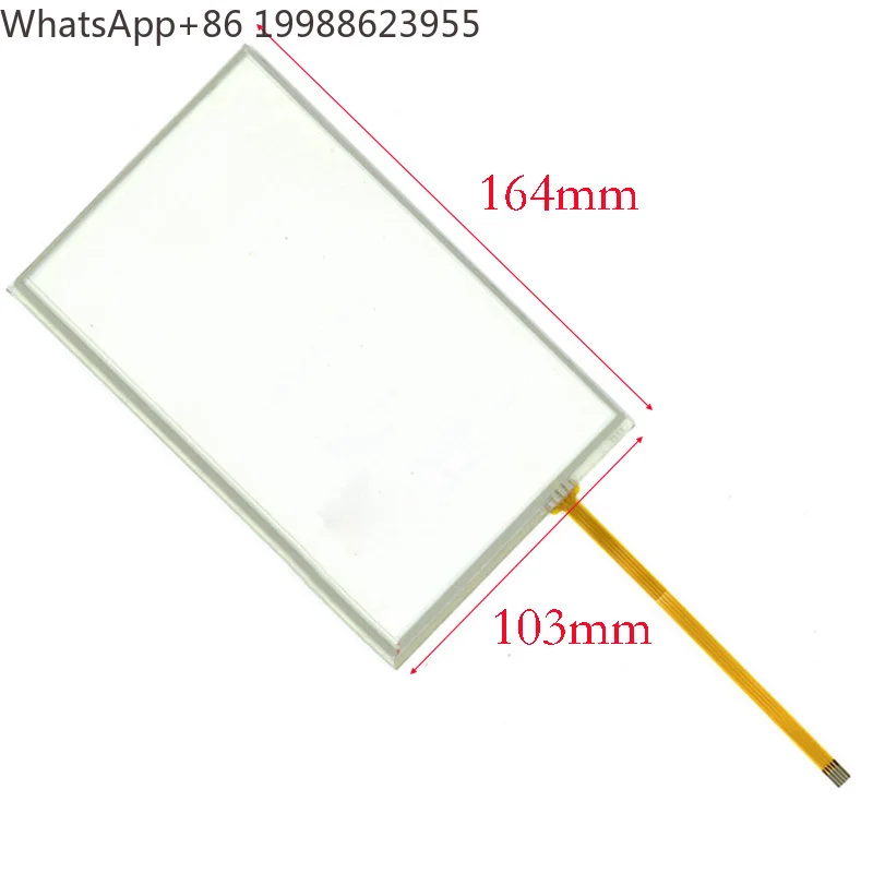 For Autel MaxiDAS Scanner DS708 1PC Resistive Touch Screen Glass Panel 164*103mm