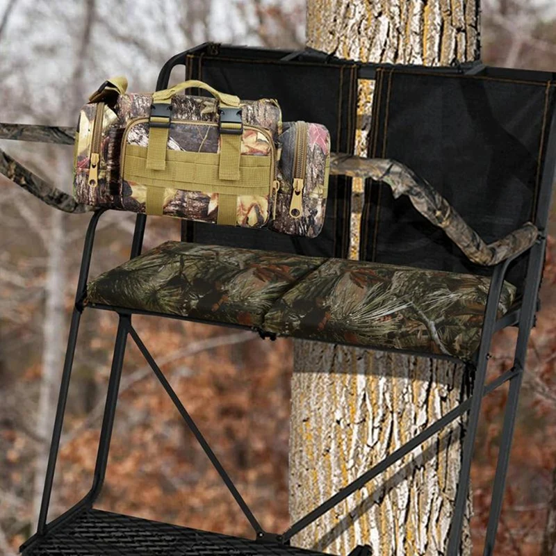 Treestand Bag Large Capacity Hunting Bag Treestand Storage Bag Waterproof Multiple Pockets Hunting Fanny Pack