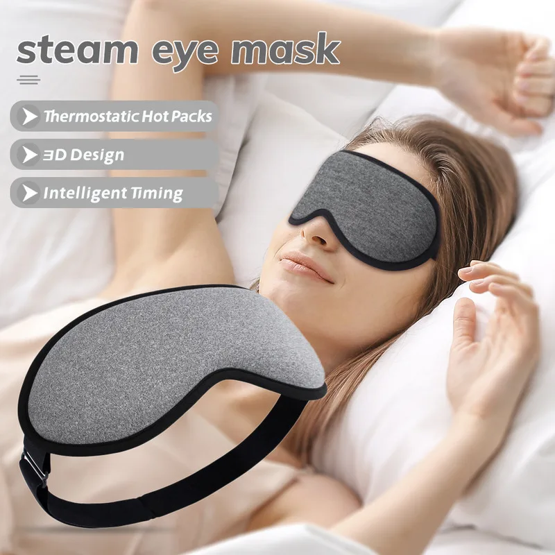 Eye Massager Hot Compress Steam Mask Protection Device Intelligent Eye Mask Timing Sleeping Eyeshade For Fatigue Relief