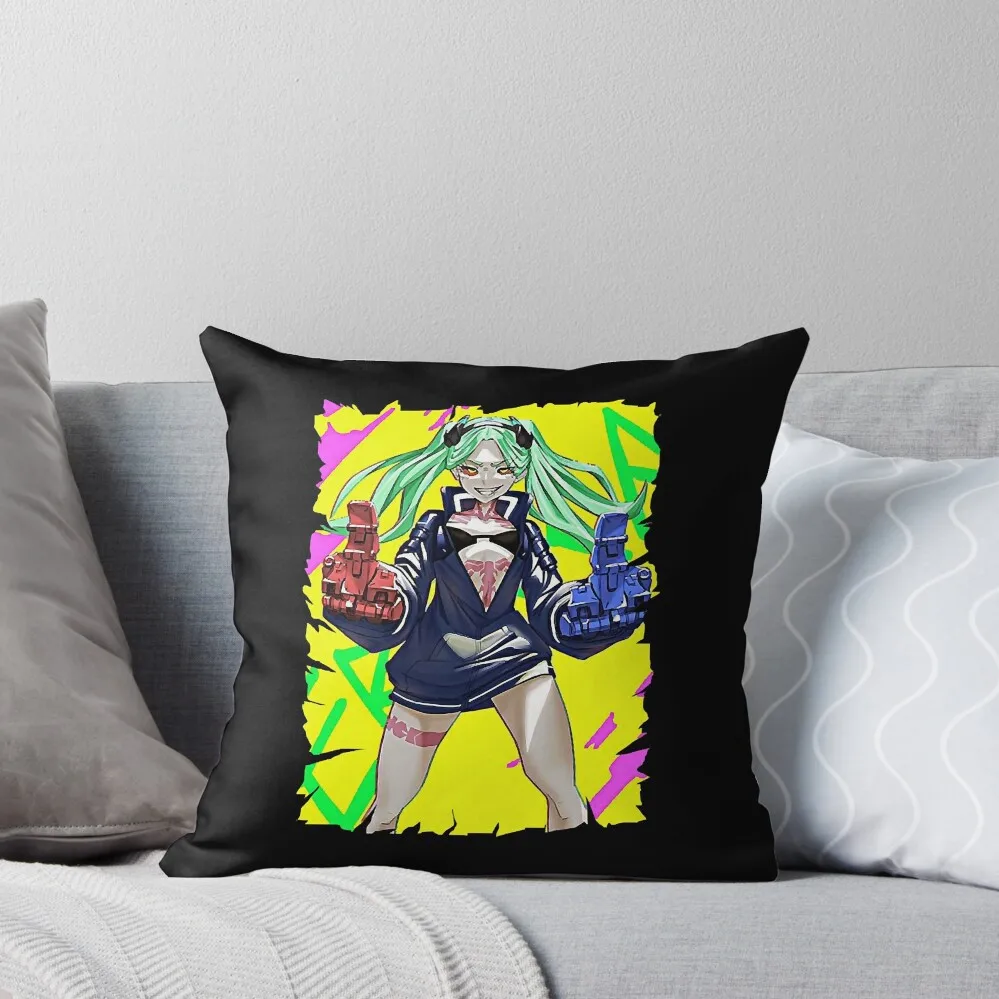 GUN REBECCA FRIEND ANIME Throw Pillow bed pillows Couch Cushions pillow