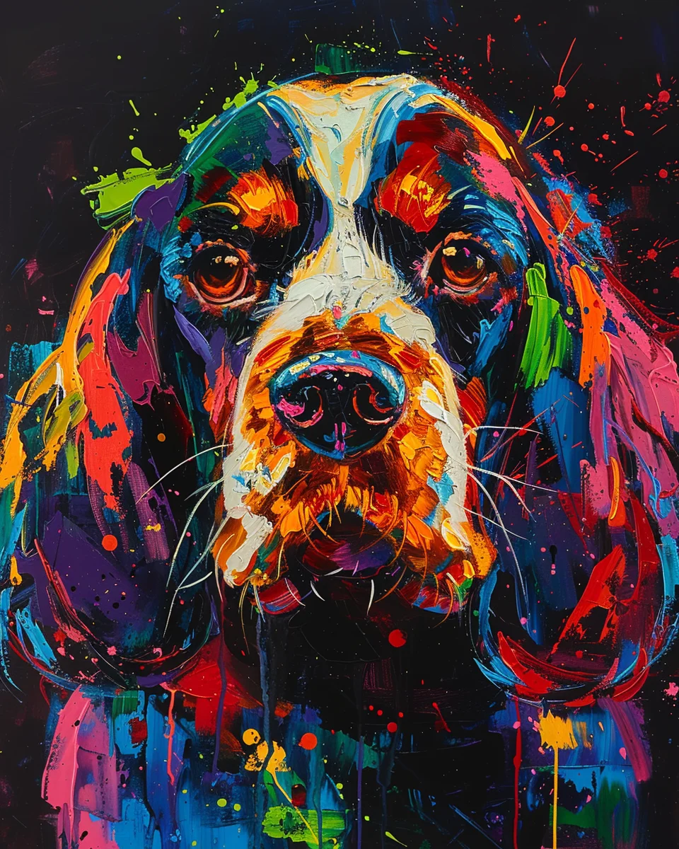 数字による絵画キットハンドペイントゴールデンレトリバー犬花風景 DIY