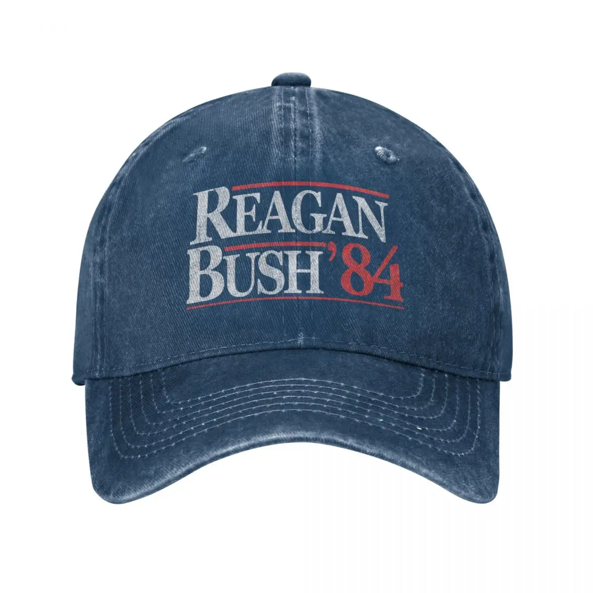 Vintage Reagan Bush 1984 T-Shirt Baseball Cap Uv Protection Solar Hat Kids Hat Christmas Hat custom Girl'S Hats Men's