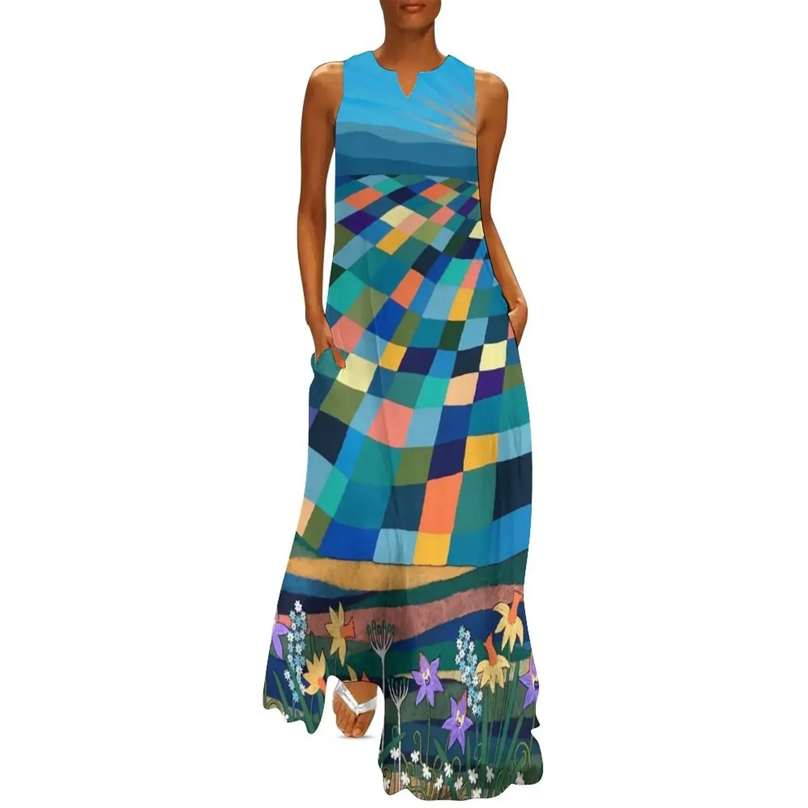 

Bright Sun Shiny Day Long Dress women evening dress dresses ladies 2025 summer sexy dress for women Female clothing