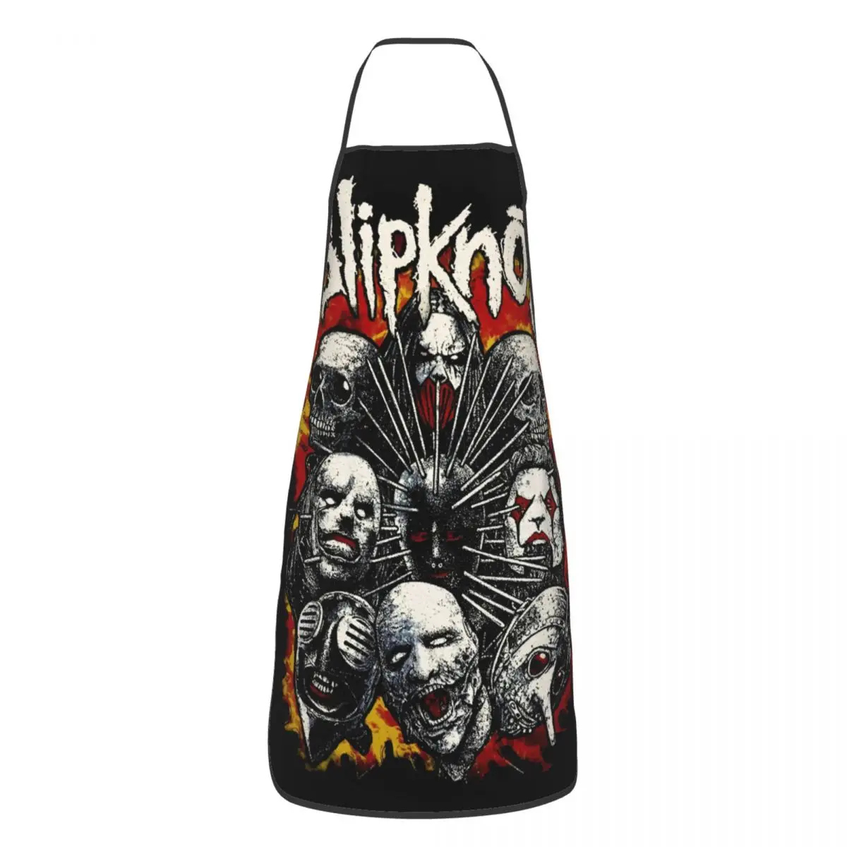 Custom Singer Rock Band S-Slipknotes Funny Aprons Women Adult Unisex Kitchen Chef Bib Tablier Cuisine Cooking Baking Gardening