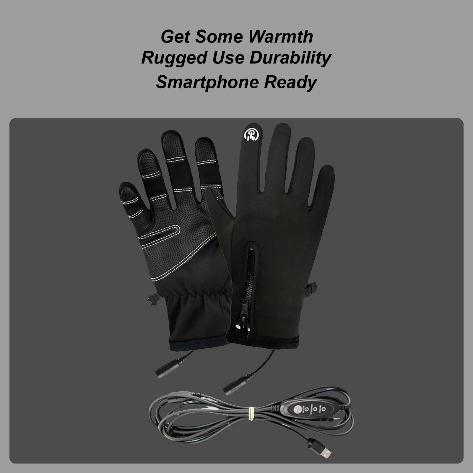 

Перчатки с электрическим подогревом, перезаряжаемые через USB, перчатки с сенсорным экраном, ветрозащитный обогреватель, уличное снаряжение для альпинизма, охоты, катания на лыжах