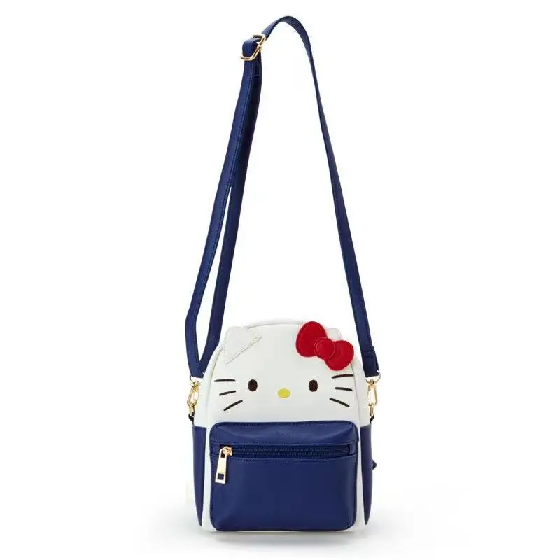 Cartoon Anime Sanrio zaino Cute Hello Kitty borsa a tracolla impermeabile Kulomi My Melody Cinnamoroll borse a tracolla per le donne