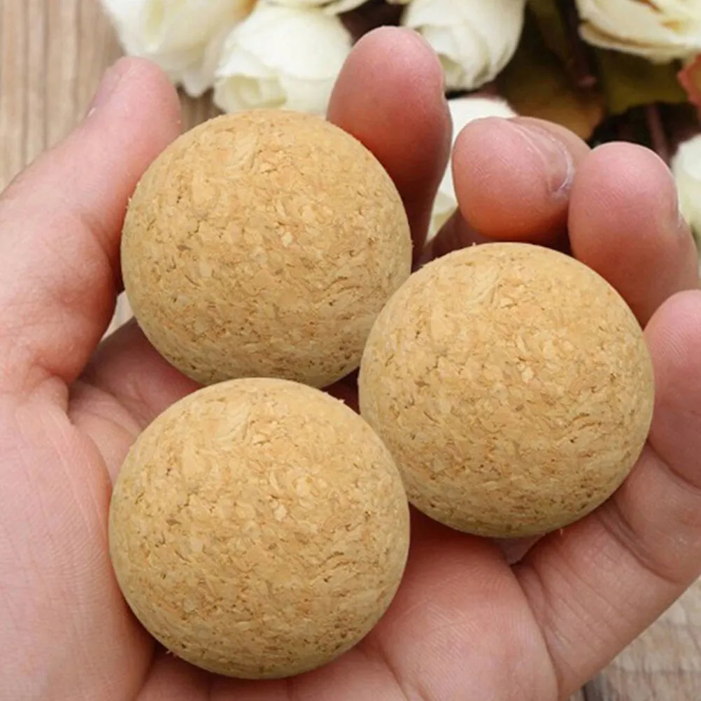

7Pcs Table Soccer Accessories Cork Foosball Balls Soft Replacement Mini Sports Balls for Home Office Game Room Table Football