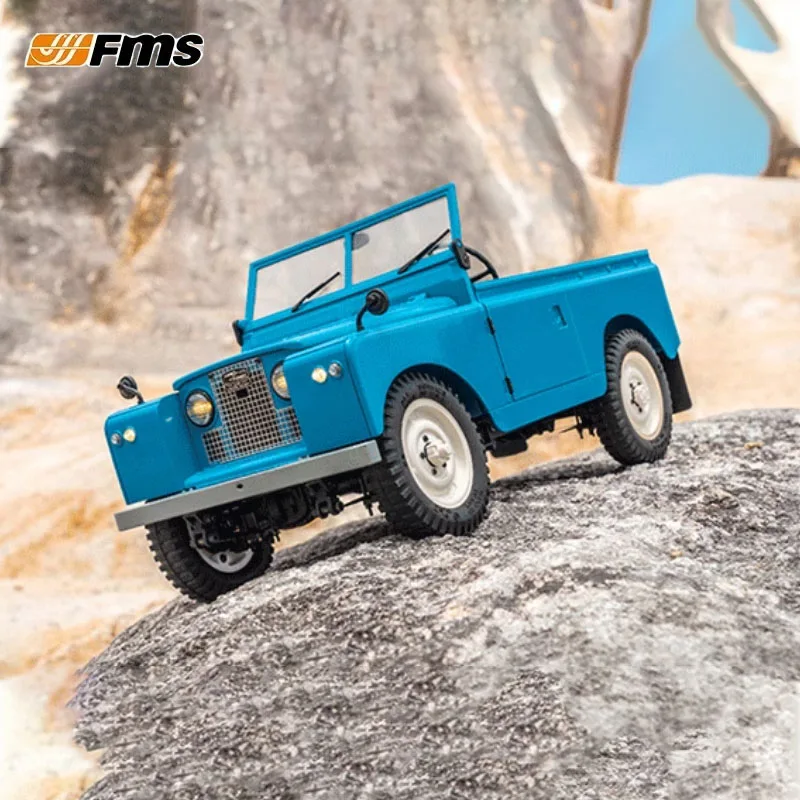 FMS1/12 ランドローバー II 新しい RC リモートコントロールモデル四輪駆動オフロードトランスミッションシミュレーションコレクション電動リモート C