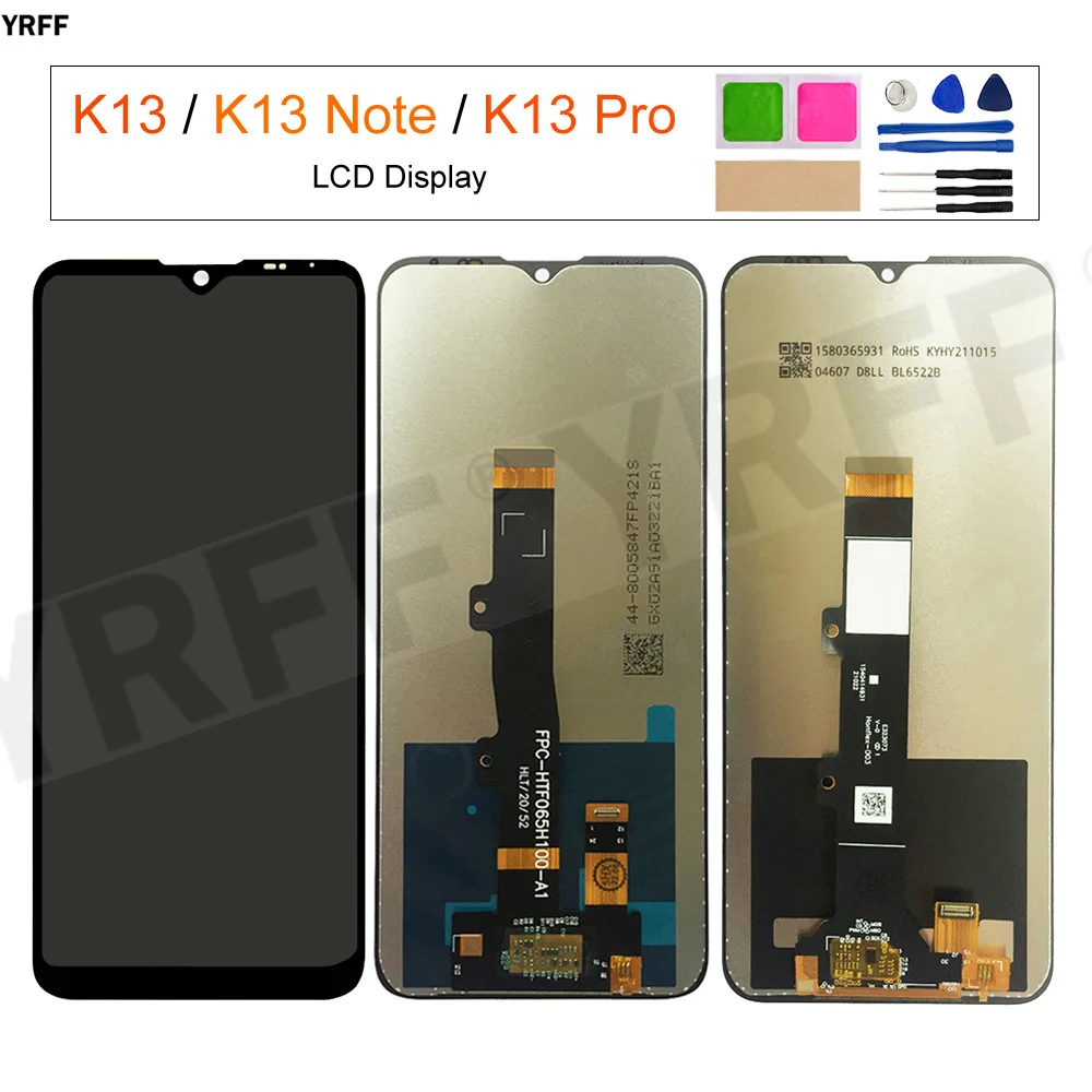 

LCD Display+ LCD Touch Screen Digitizer Assembly+For Lenovo K13 Note ,For Lenovo Lemon K13 Pro XT2129-3,,Free Shipping