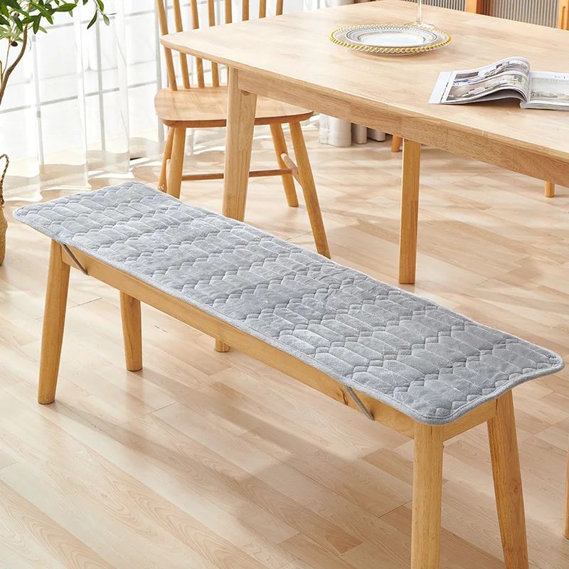 Summer Thin Long Bench Cushion Restaurant Home Dining Room Bench Pad Mahogany Bench Cushion Solid Wood Sofa Card Seat Cushion