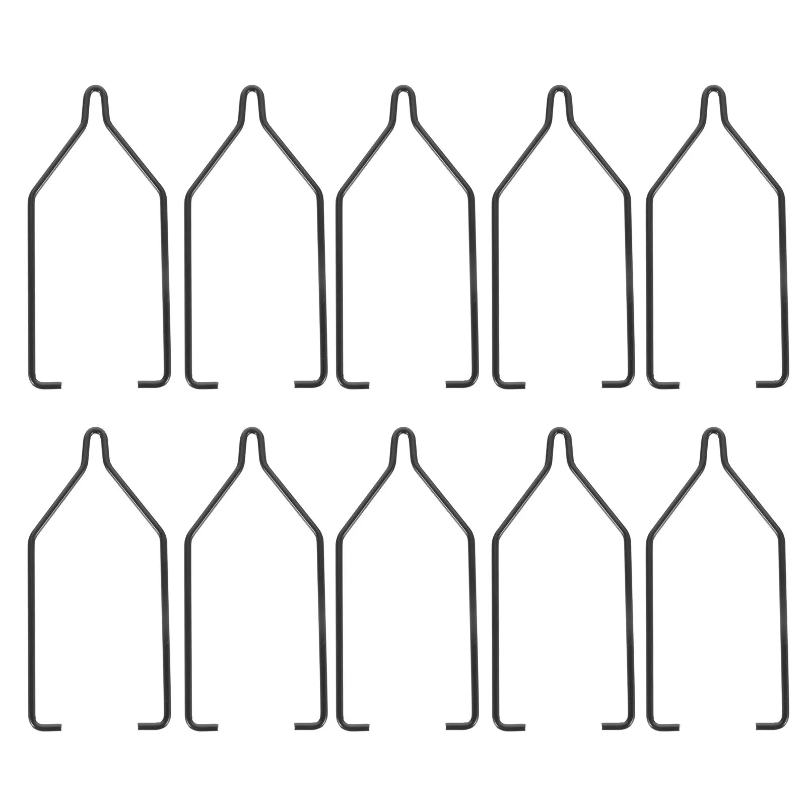 

10pcs Reptile Lampshade Clips Iron Fixing Clamps 5.5-8.5 Inch Black Durable Lamp Holder Crawling Pet Light Accessories