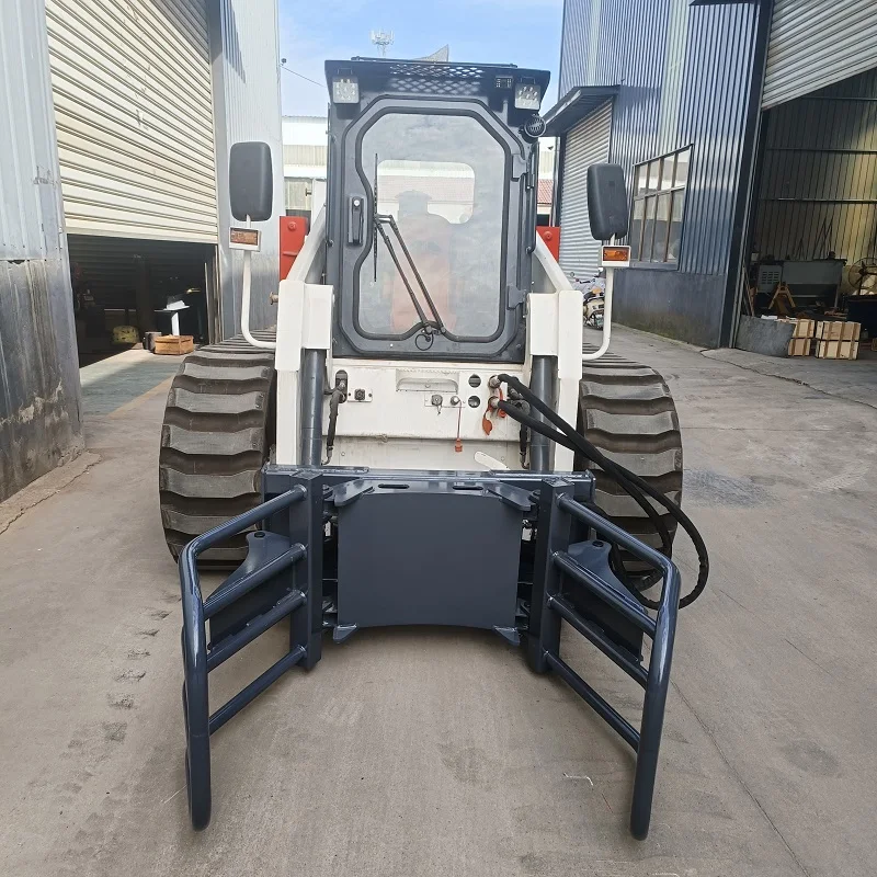 wholesale Skid steer loader bale and cotton clamp for transportation for heavy machine for loading and unloading