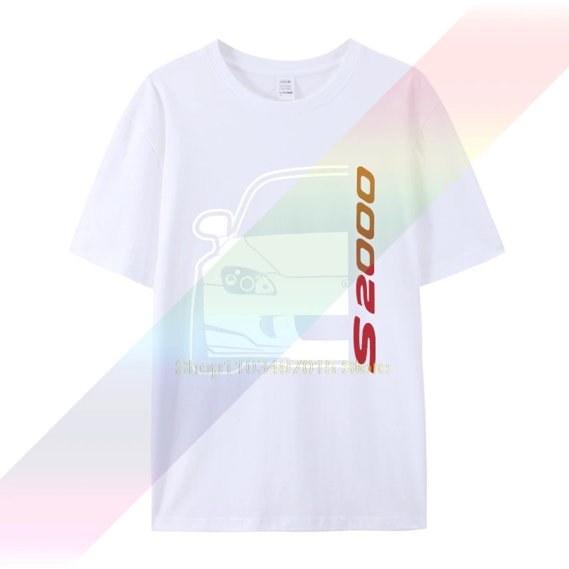 2019 Hot sale Summer Style Japan Vintage Car S2000 T-SHIRT Funny Tee shirt