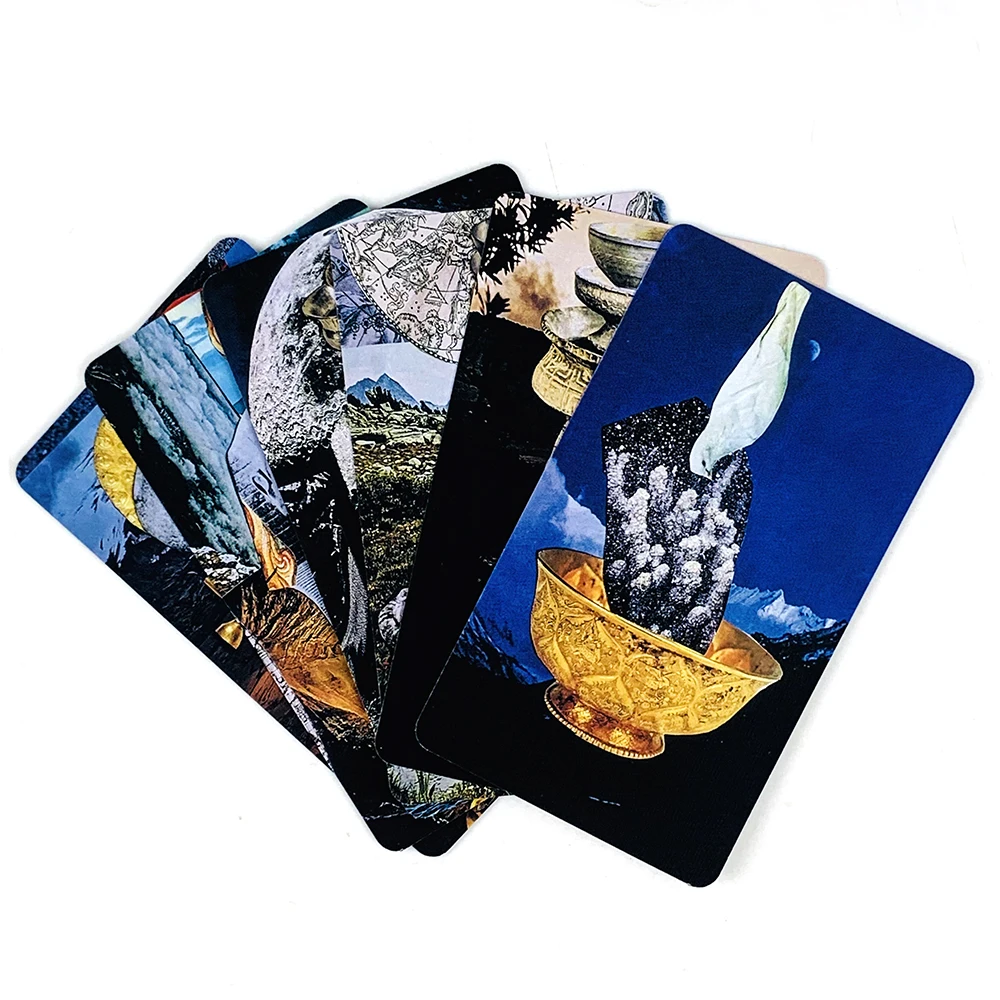 بطاقات التارو الجديدة 78 بطاقة الترفيه بطاقة الترفيه جمع الأسرة لوحة العرافة لعب الورق لعبة التخييم #5