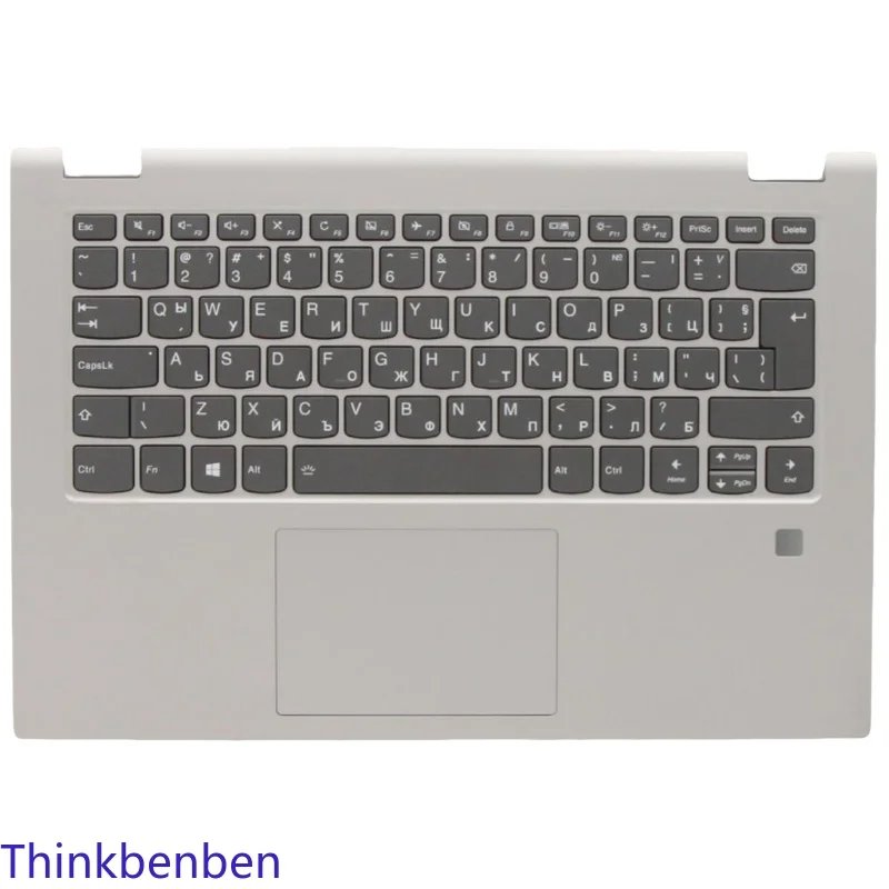 

BG Bulgaria Backlit Keyboard GY PL Upper Case Palmrest Shell Cover FPR For Lenovo Ideapad C340 Flex 14 IAP IML IWL 5CB0S17470