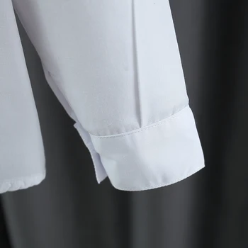 Spring And Autumn New White Long Sleeve Baby Boys' And Girls' Shirts, Soft And Comfortable Children'S Clothing For 90-180cm 5