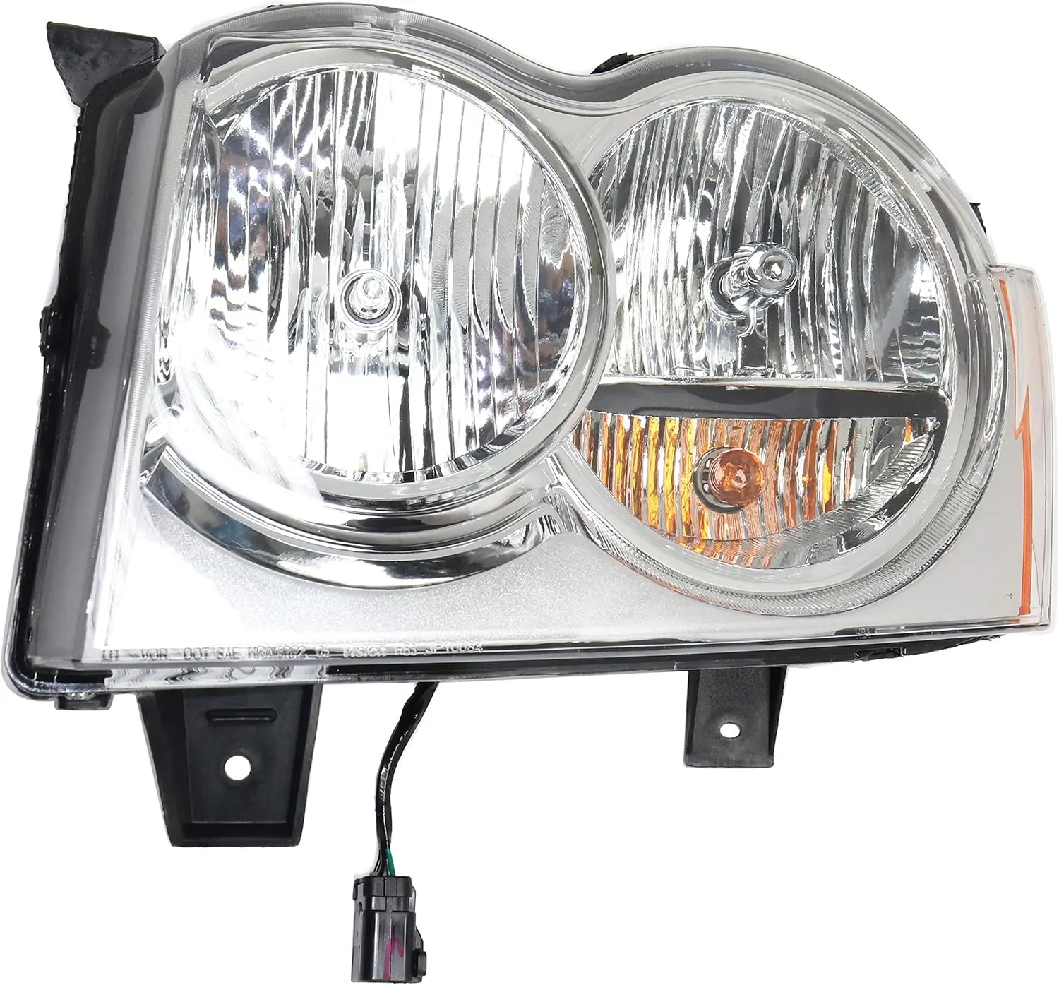 

Driver Side Headlight for Jeep Grand Cherokee 2005-2007 Halogen With bulb(s) Models Built from 05/11/06 Replaces # 55156351AK