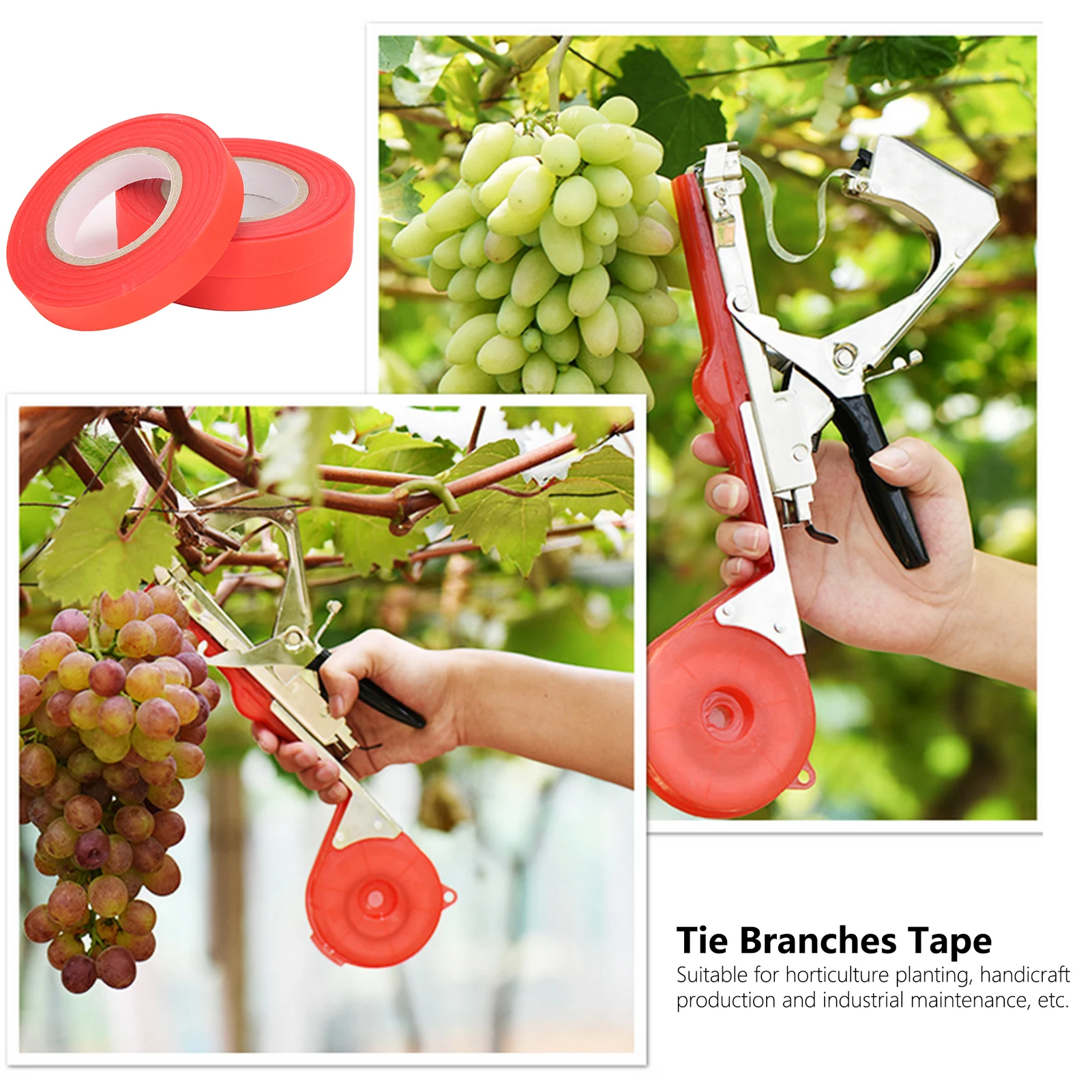 Tie Stick Tape PE Material Branches Support Fixings Garden Tools for Tying Machine Plant Support Tape Plant Climbing Tape