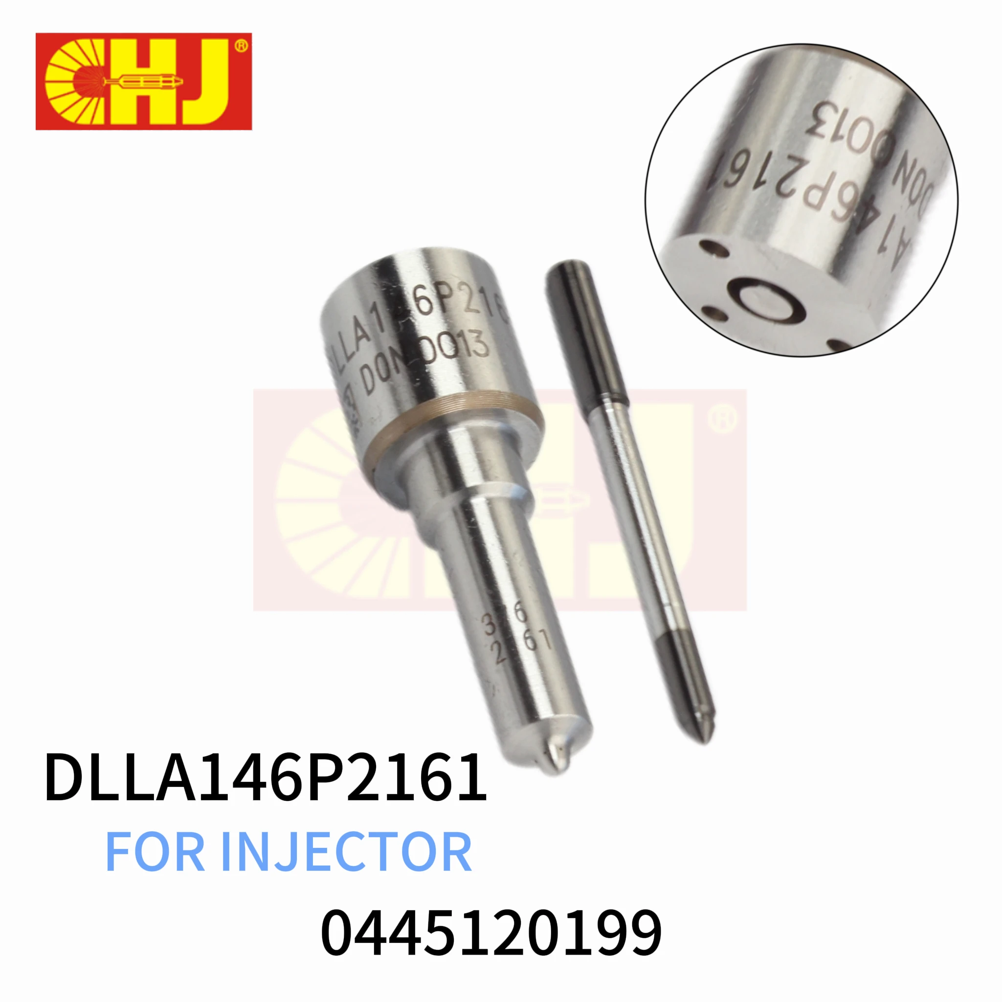 DLLA146P2161 Common Rail Nozzle 0433172161 For Injector 0445120199 For CUMMINS