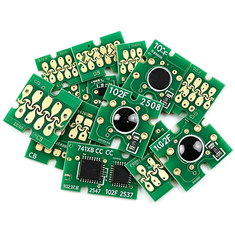 T7411 T7412 T7413 T7414 T741X Ink Cartridge Chip For Epson SC F6000 F6070 F6200 F6270 F7000 F7070 F7100 F7170 F7200 F7270 F9300