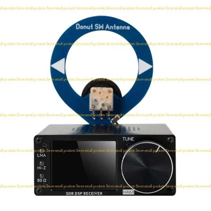 R1WD Multiband Radio Receiver mit WLAN und Zeitsynchronisation Metall Shell