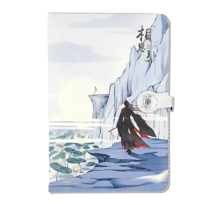 دفتر CyWei Wuxian أنيمي الجامح مو داو زو شي دفتر مخطط دفتر أنيمي حول المشجعين هدية Kawaii مخطط أسبوعي